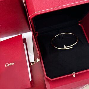 Cartier Juste un Clou bracelet small model diamonds 16